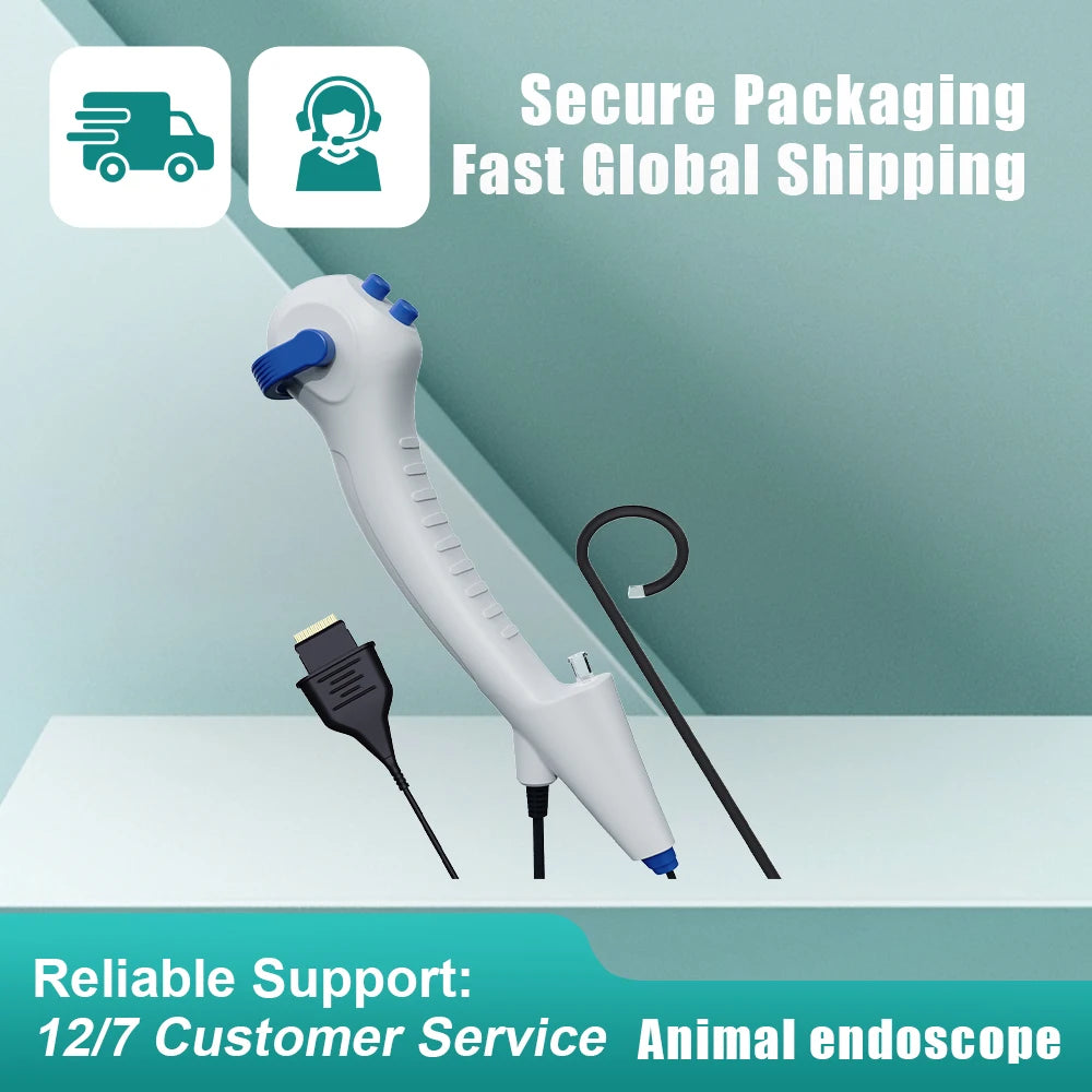 Veterinary Flexible Endoscopy, 1.95mm/2.5mm/3mm/4.3mm/5mm/5.5mm endoscopes