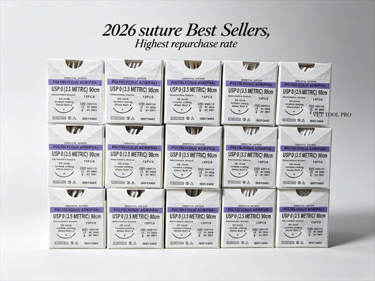 PGA Absorbable Sutures 120pcs: Complete Comparison & Clinical Guide