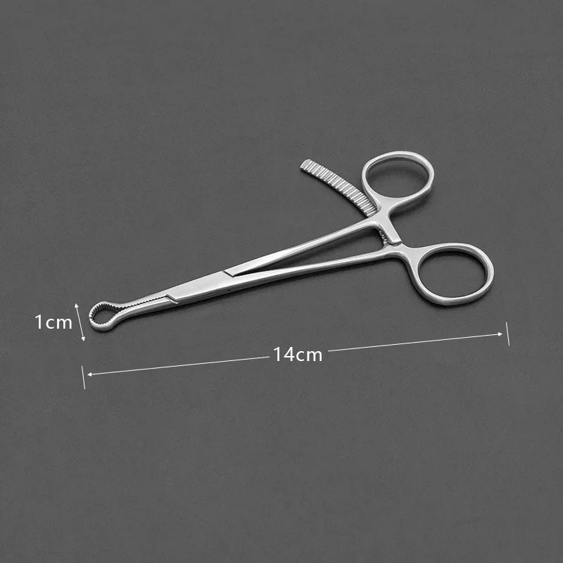 Small hole multi-tooth bone holding forceps tip point ball head reduction forceps  pet small animal orthopedic instrument
