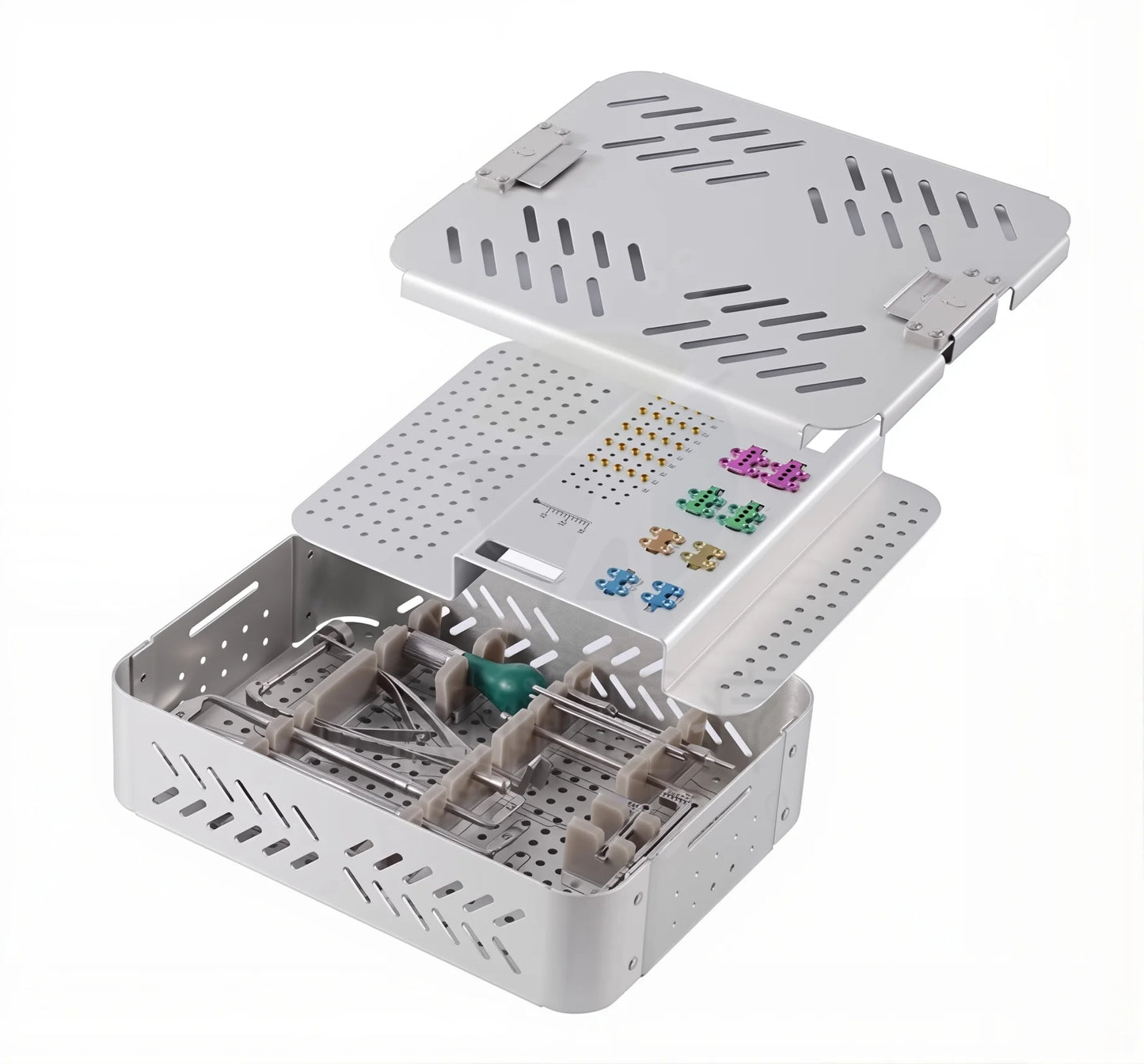 TTA instrument kit Tibial Tuberosity Advancement Instrument Kit TTA Cages RAPID titanium veterinary orthopedic instruments pet