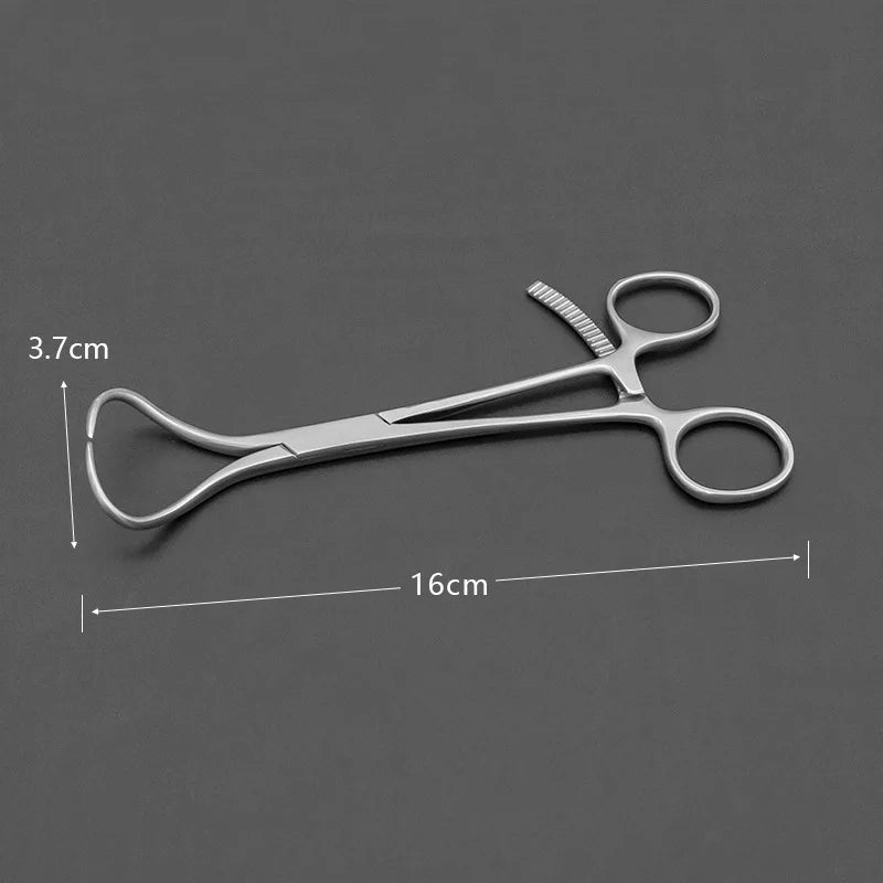 Small hole multi-tooth bone holding forceps tip point ball head reduction forceps  pet small animal orthopedic instrument