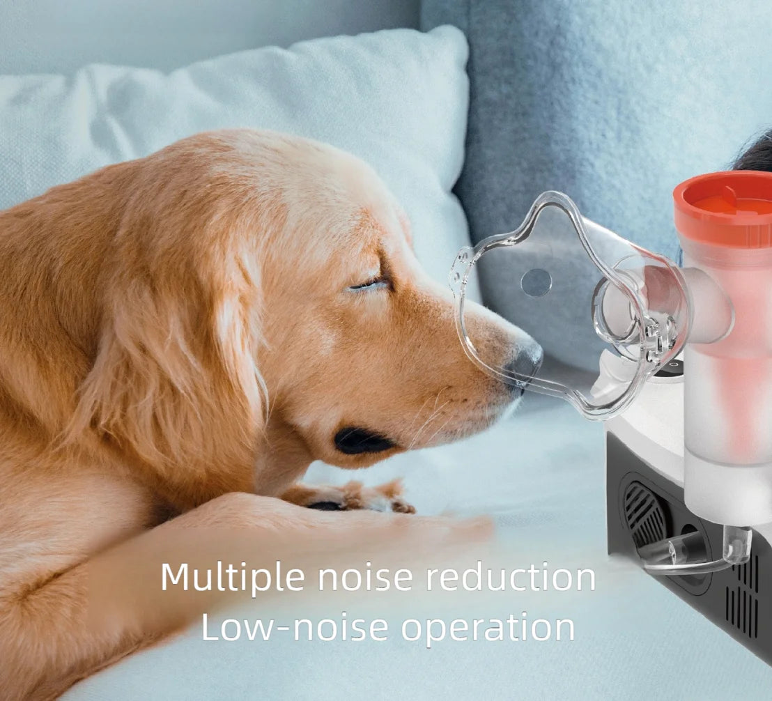 Medical Mesh Silent Nebulizer for Pet Care Portable Nebulizer Veterinary Nebulizer for Pet Respiratory, pet clinic equipment