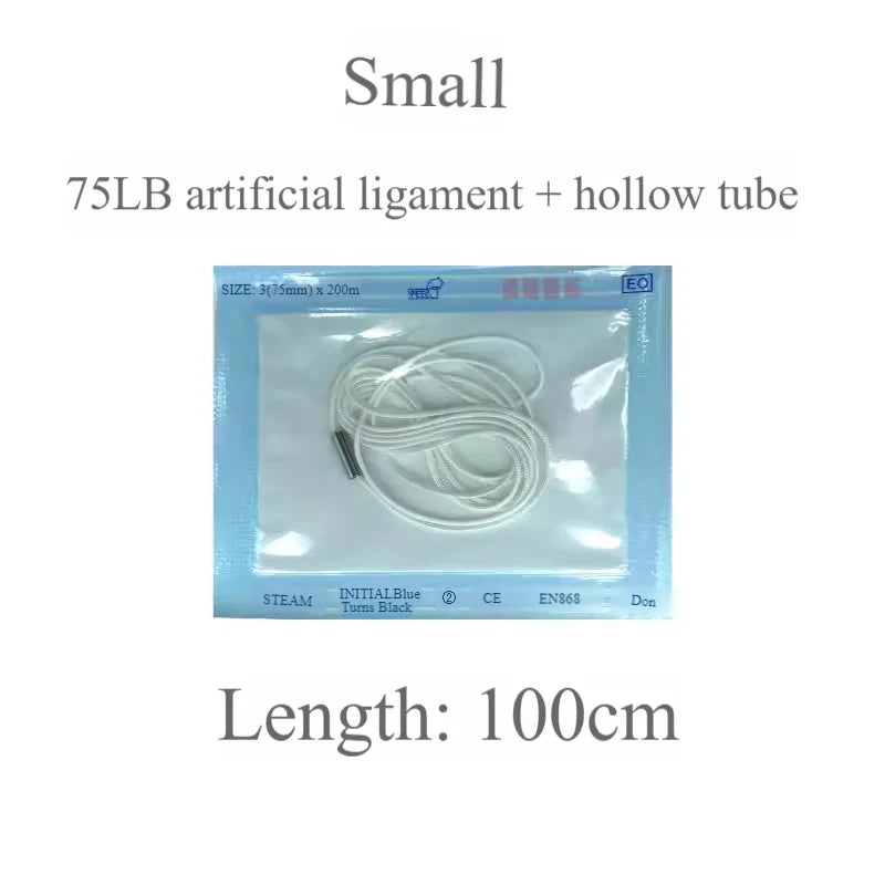 Orthopedic Dog Artificial Ligament System with Breakable Anchors for Hip Dislocation Repair