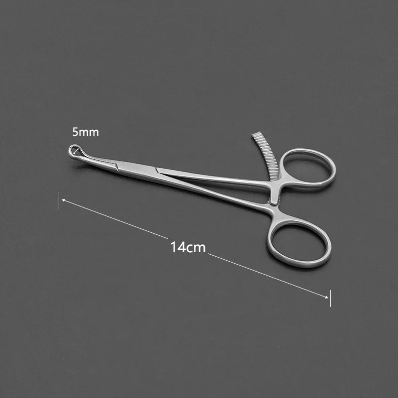 Small hole multi-tooth bone holding forceps tip point ball head reduction forceps  pet small animal orthopedic instrument