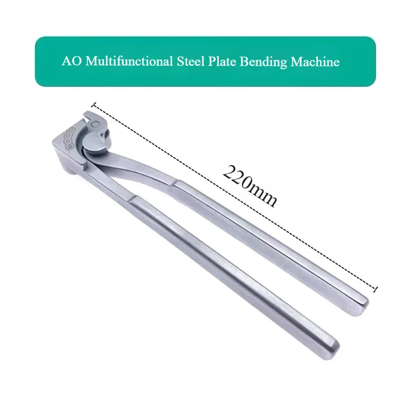 Orthopedic Plate Bending Set | AO Standard 220mm Multi-Function Bender + 24 Surgical Tool5mm+275mm