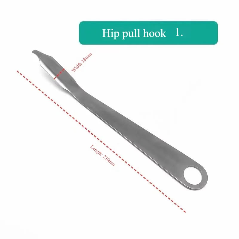 Veterinary Orthopedic Hip Joint Retractor,Surgical Hip Hook  (Hip 1-6#/Knee Retractor 1-5#/Acetabular Retract 7-18#)