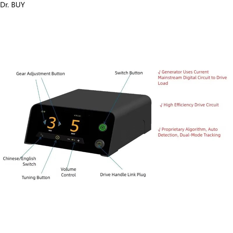Ultrasonic Soft Tissue Cutting Hemostasis Equipment Scalpel System, Ultrasonic knife system