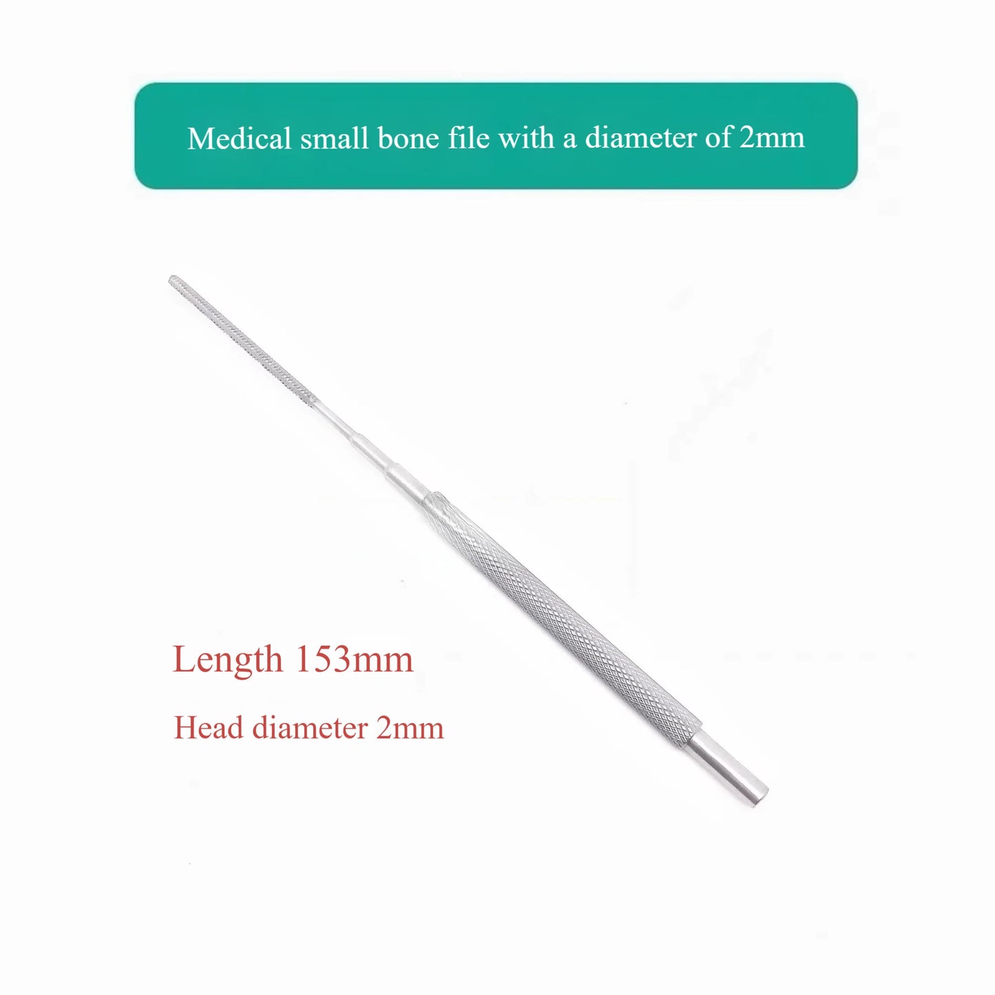 Veterinary Bone Rasp Set | Precision 2/3/4mm Small Rasps | Double-Ended Rasp (190mm) | Large Rasps (Wooden/Stainless）