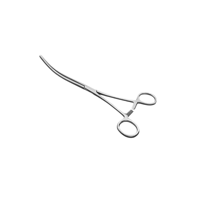 stainless steel Intestinal forceps, anastomotic forceps,  fixing and holding the intestine, straight and curved,16.5-22cm
