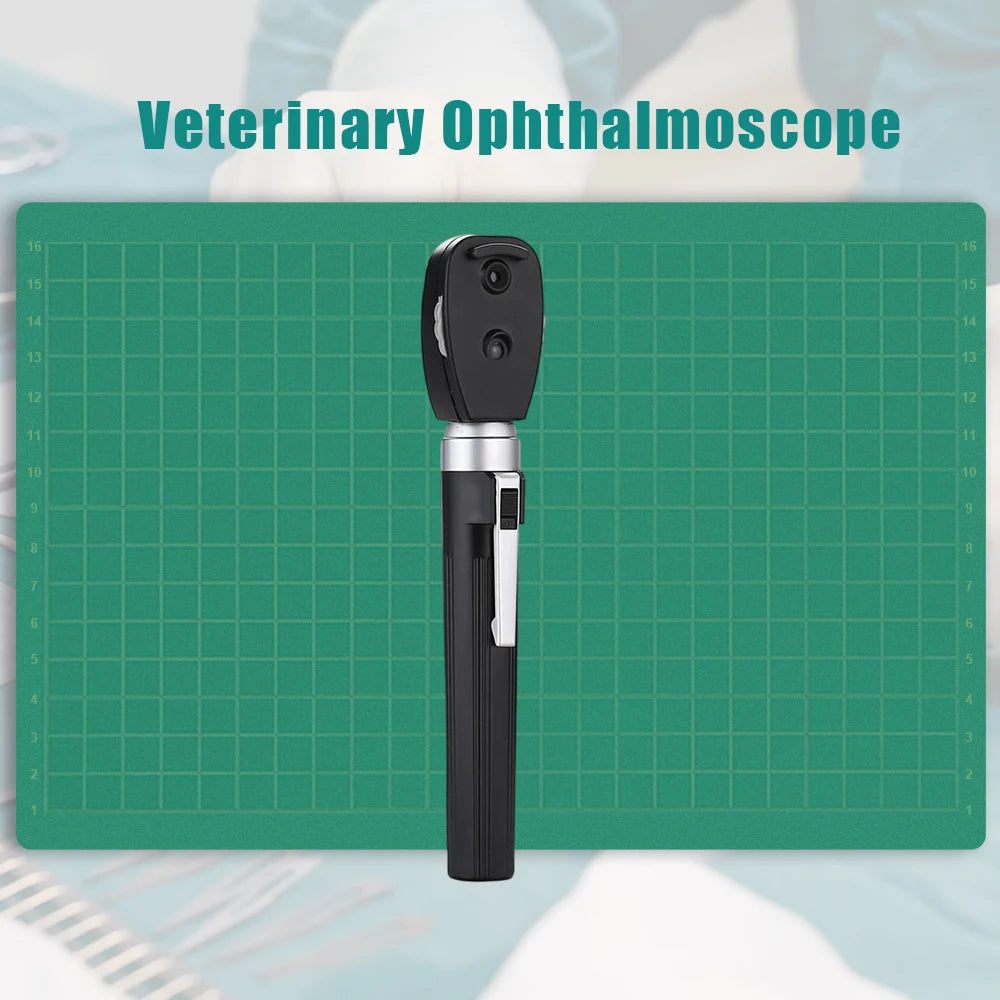 Veterinary Direct Ophthalmoscope,5 different apertures,LED  bulb,dioptric lenses:-20D~+20D, ENT eye dection,pets and human