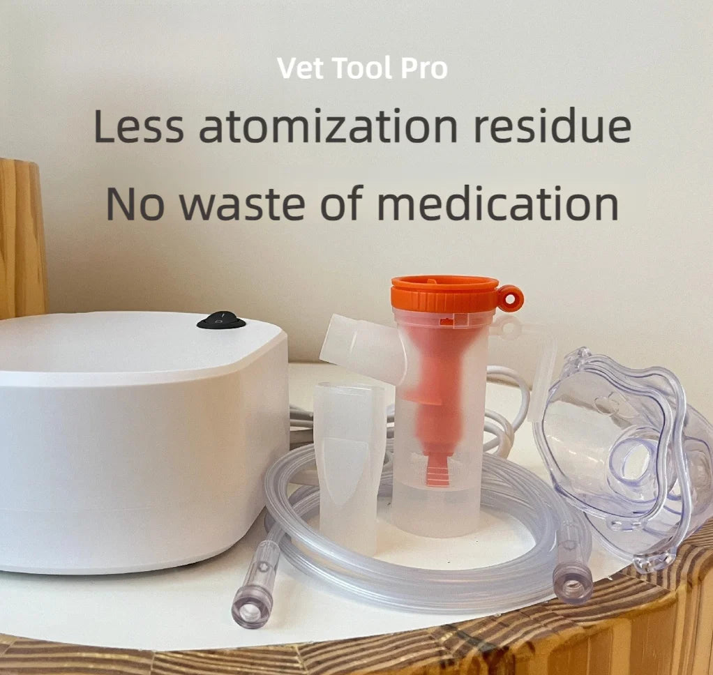 Medical Mesh Silent Nebulizer for Pet Care Portable Nebulizer Veterinary Nebulizer for Pet Respiratory, pet clinic equipment