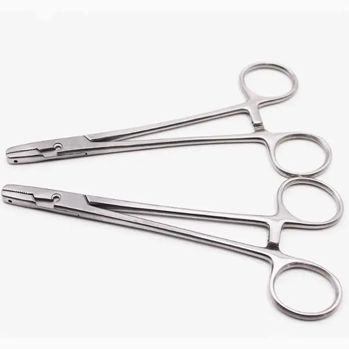 Stainless Steel Veterinary Pliers, 170mm Orthopedic Wire Twister & Cutter Tool for Bone Fracture Fixation in Dogs, Cats, Pets