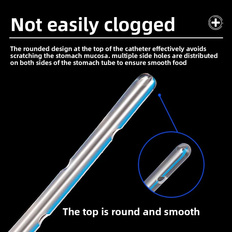 Pet Nasal Feeding Tube | Gastric Catheter | X-Ray Detectable | 5F/6F/8F/10F | Single & 10pcs