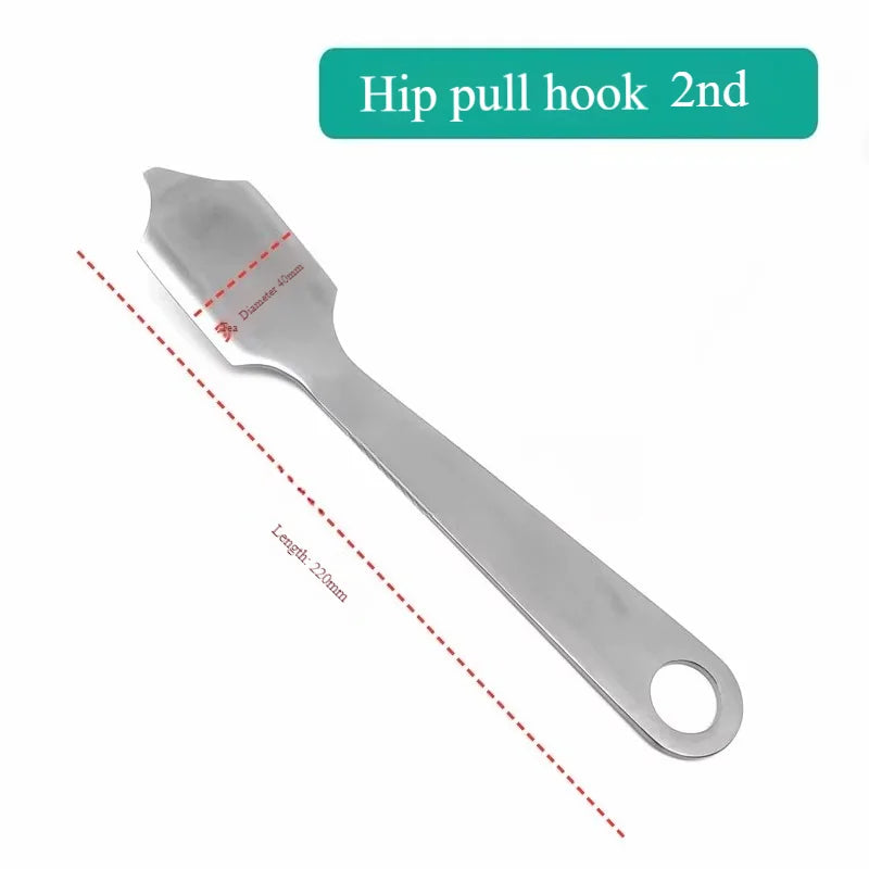 Veterinary Orthopedic Hip Joint Retractor,Surgical Hip Hook  (Hip 1-6#/Knee Retractor 1-5#/Acetabular Retract 7-18#)