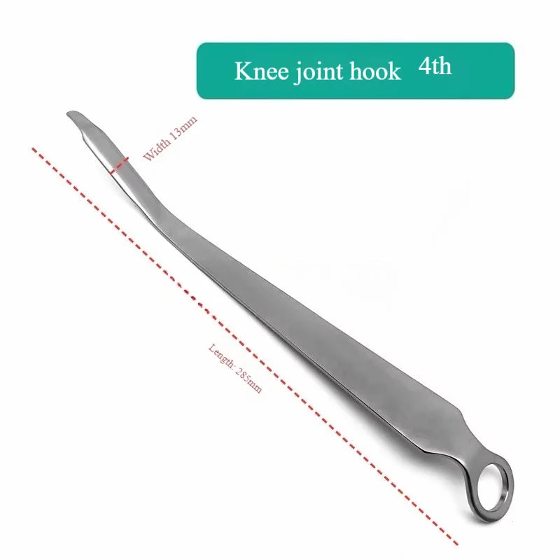 Veterinary Orthopedic Hip Joint Retractor,Surgical Hip Hook  (Hip 1-6#/Knee Retractor 1-5#/Acetabular Retract 7-18#)