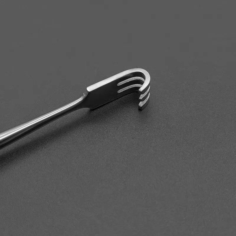 Orthopedic Surgical Retractor for Veterinary Use - 160mm German Steel Deep Tissue Tool
