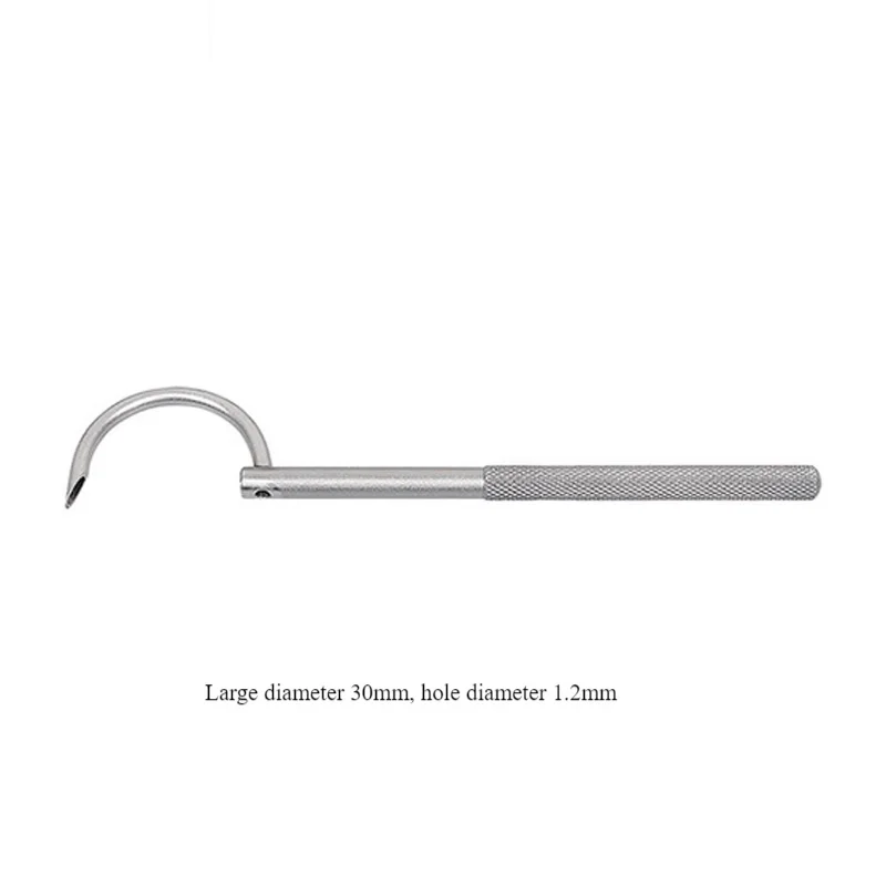 Premium Orthopedic Guide Wire for Animal Surgery - Stainless Steel Threading Tool for Veterinary Implants & TPLO
