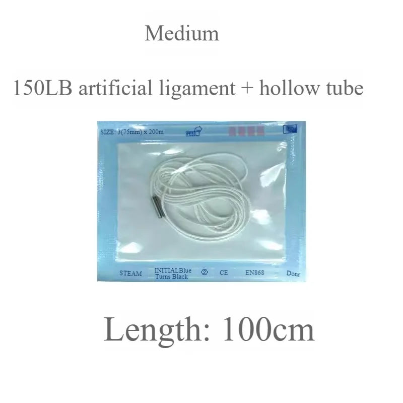 Orthopedic Dog Artificial Ligament System with Breakable Anchors for Hip Dislocation Repair