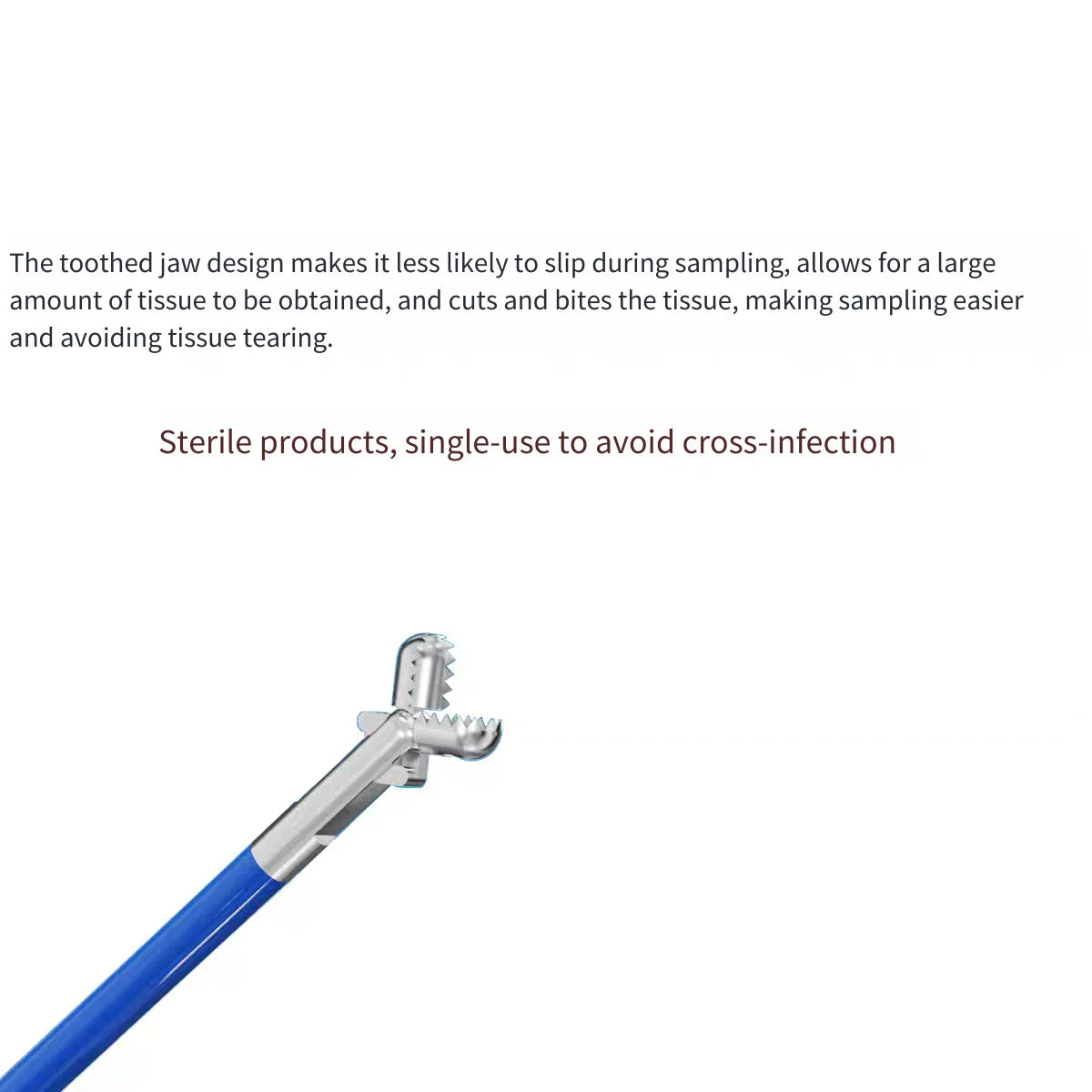 Disposable endoscopic sampling forceps, disposable biopsy sampling forceps, digestive tract biopsy,Endoscope consumables
