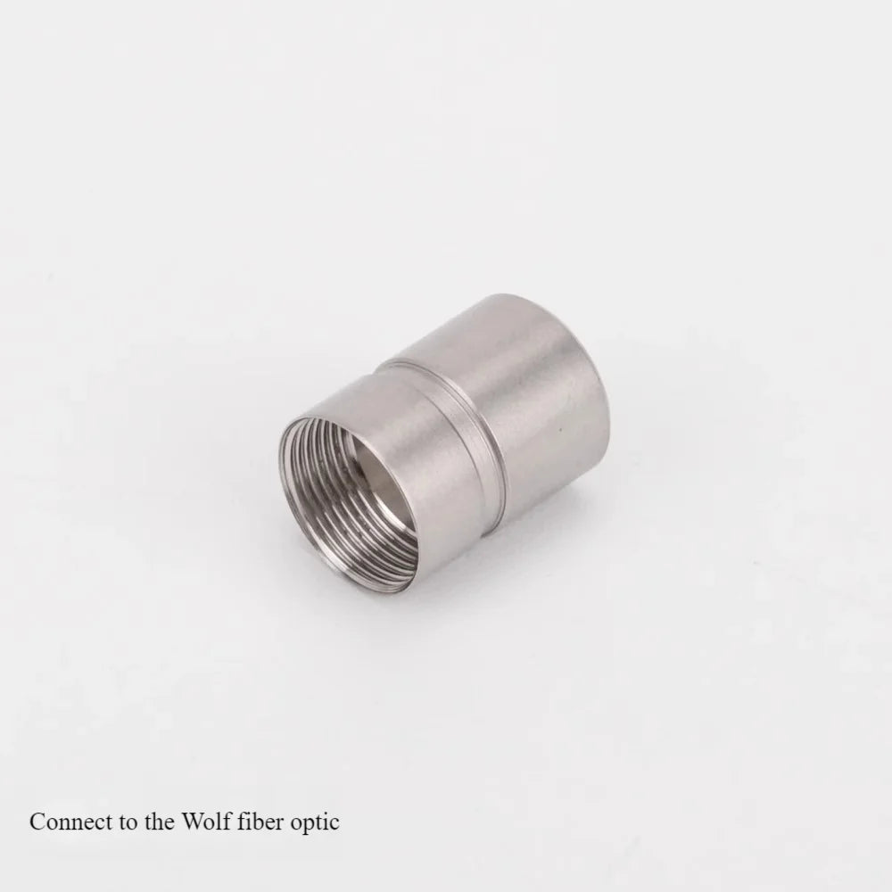 Endoscope hard mirror adapter, cold light source fiber guide beam of light adapter, Stokes wolf brand, Olympus connector