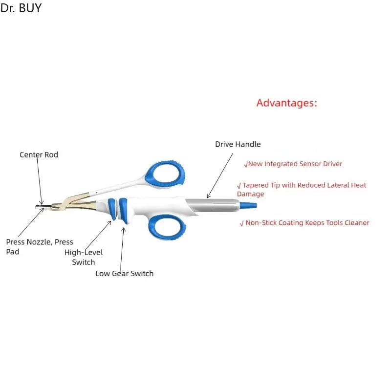 Ultrasonic Soft Tissue Cutting Hemostasis Equipment Scalpel System, Ultrasonic knife system