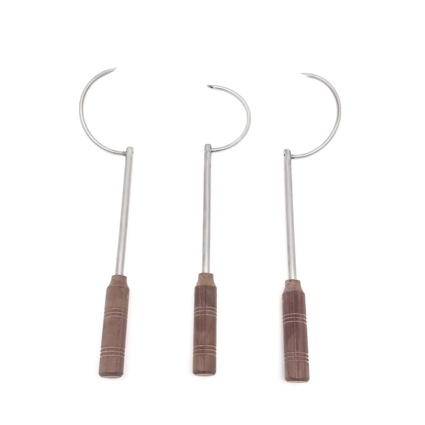 Stainless Steel Orthopedic Wire Passer with Bakelite Handle for 2mm Holes - Surgical Instrument