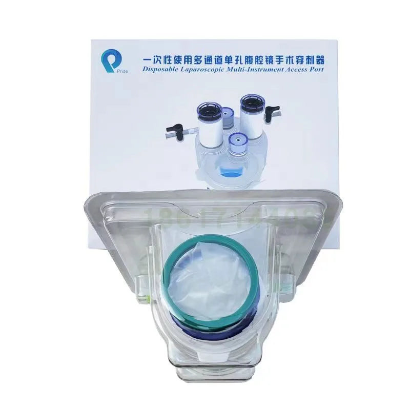 disposable laparoscopic multi-channel instrument acess port,   laparoscopic puncture device