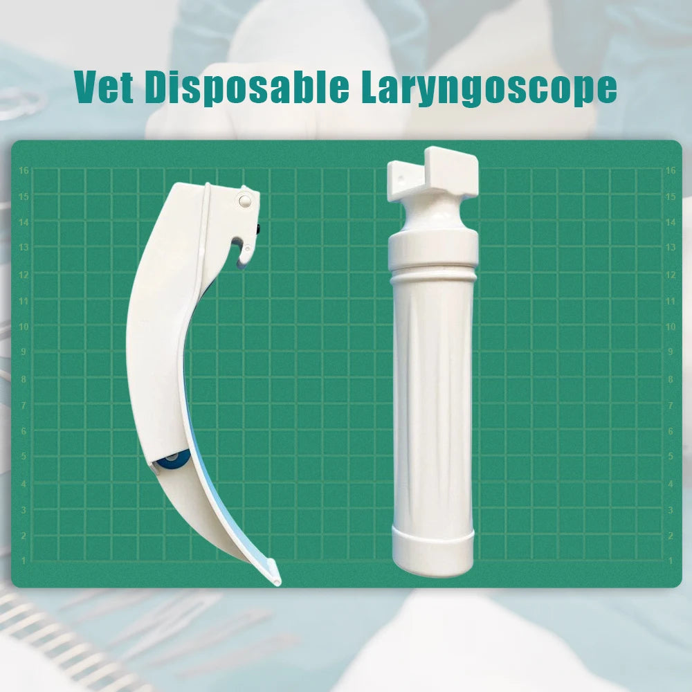 Disposable Universal Laryngoscope,Small/Medium/Large Blades, Low-Cost Kit, PVC, Sterile, (Endotracheal Tube