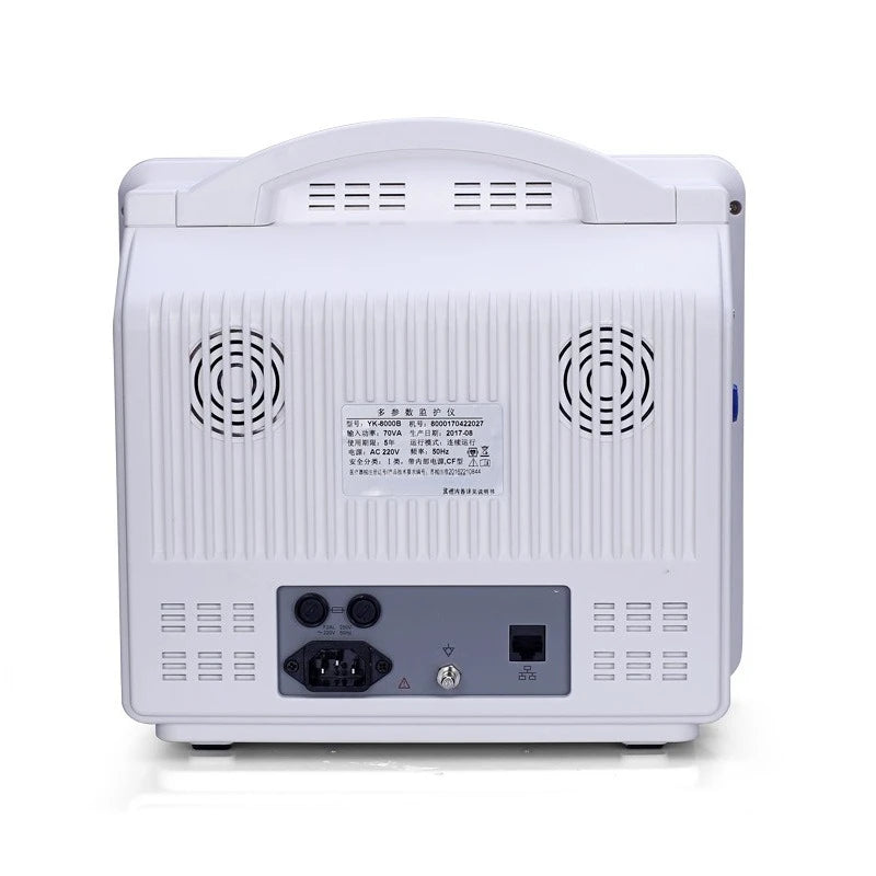 Patient multi-parameter monitor, portable multi-function ECG heart rate pulse vital signs monitor