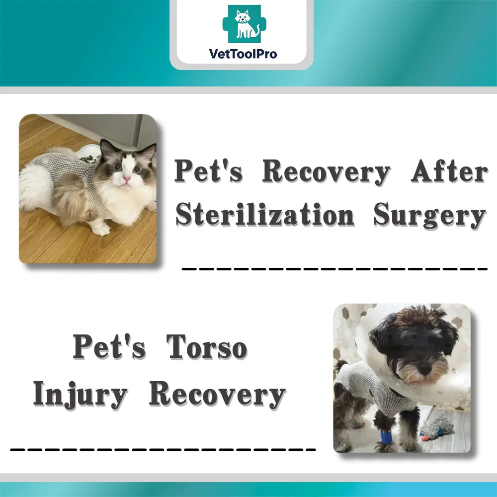 Disposable Elastic Mesh Bandage - Vet Breathable Wrap for Dogs & Cats, Pet Hospital Use,Net Tubular Bandage