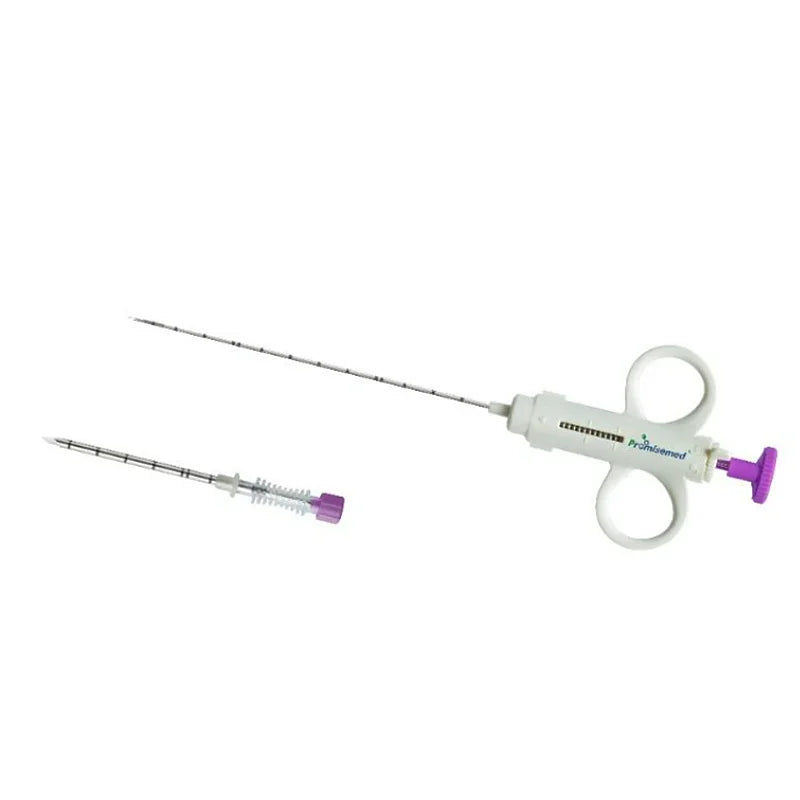 Disposable biopsy needle,  Coaxial semi-automatic biopsy needle , Liver kidney spleen breast soft tissue sampling needle