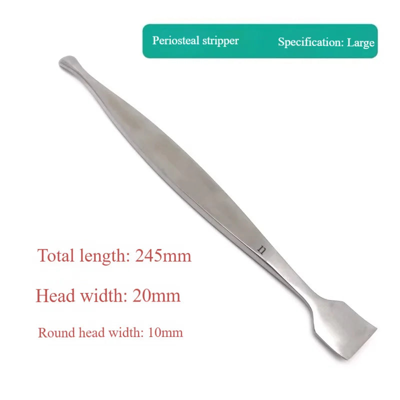 Surgical Orthopedic Elevator - Medical Grade Stainless Steel Periosteal Stripper