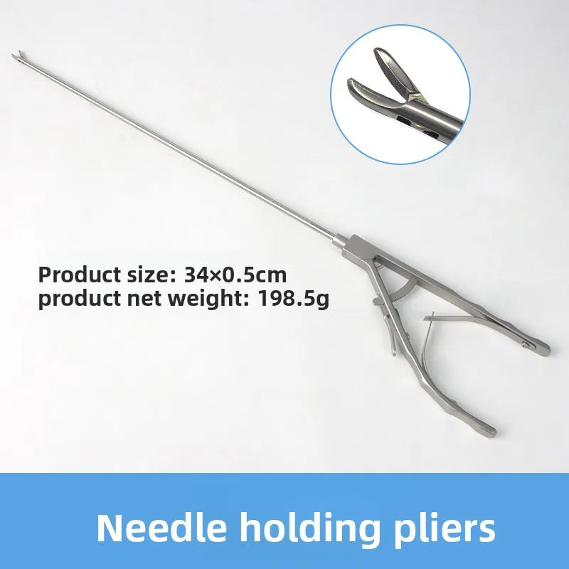 Laparoscopic training equipment, simulated practice needle holders,  curved scissors, hole and slot grippers, separation pliers