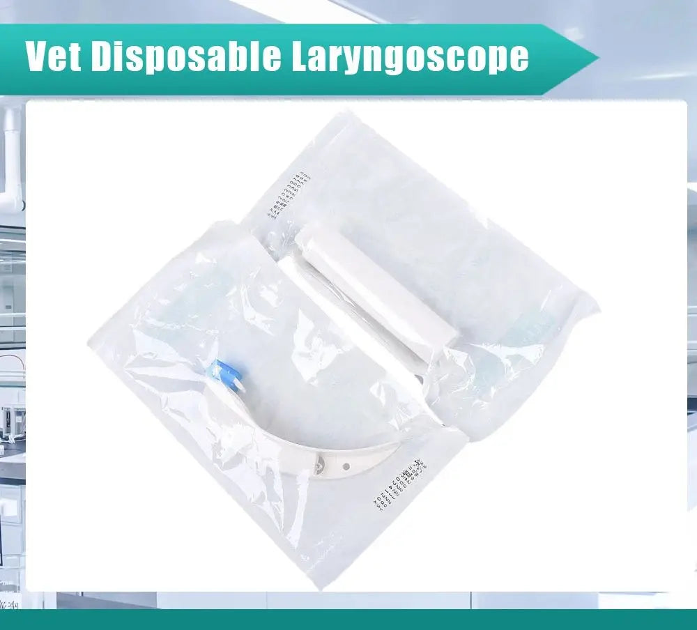 Disposable Universal Laryngoscope,Small/Medium/Large Blades, Low-Cost Kit, PVC, Sterile, (Endotracheal Tube