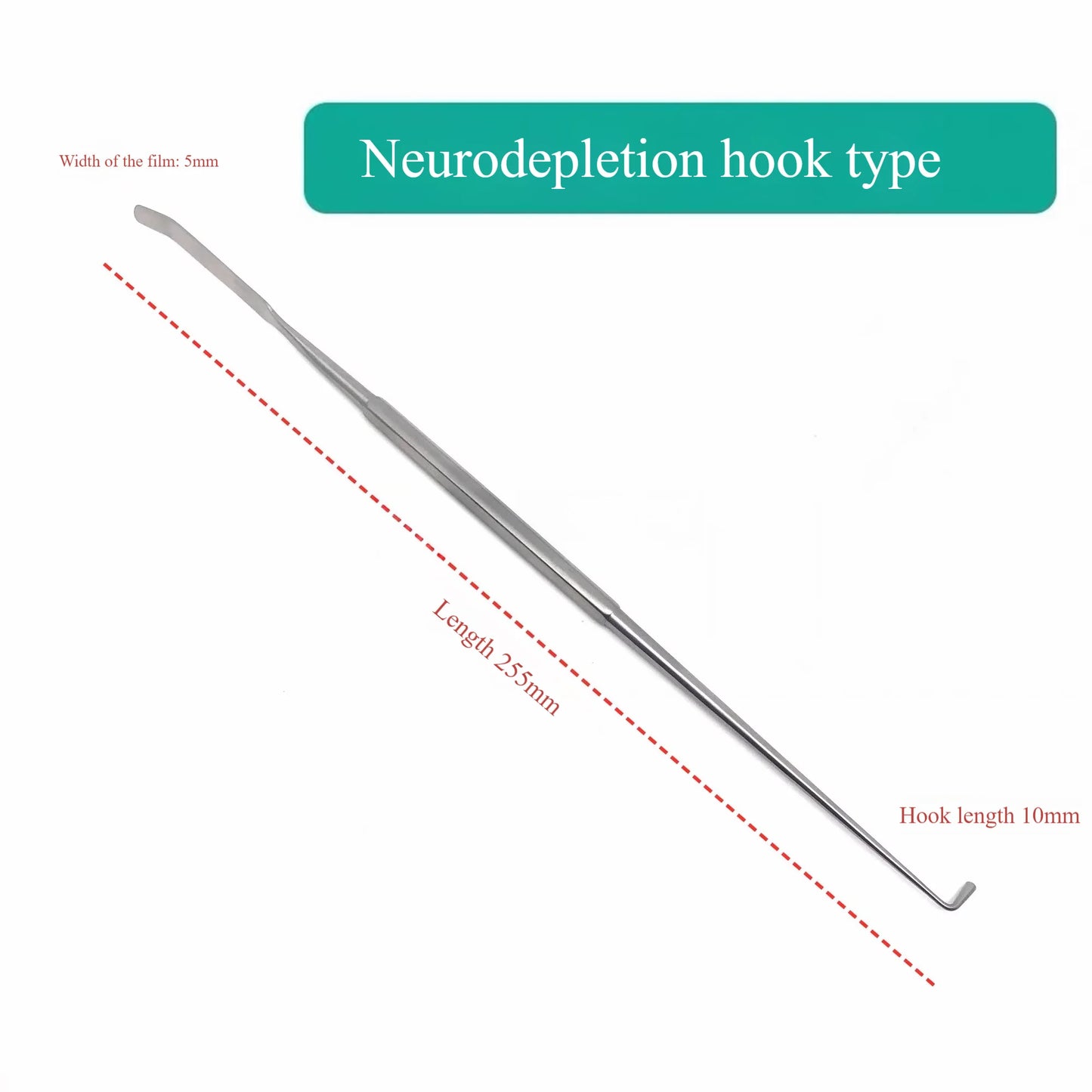 Orthopedic Sub-nerve Retractor & Stripper - Precision Surgical Instrument in Stainless Steel