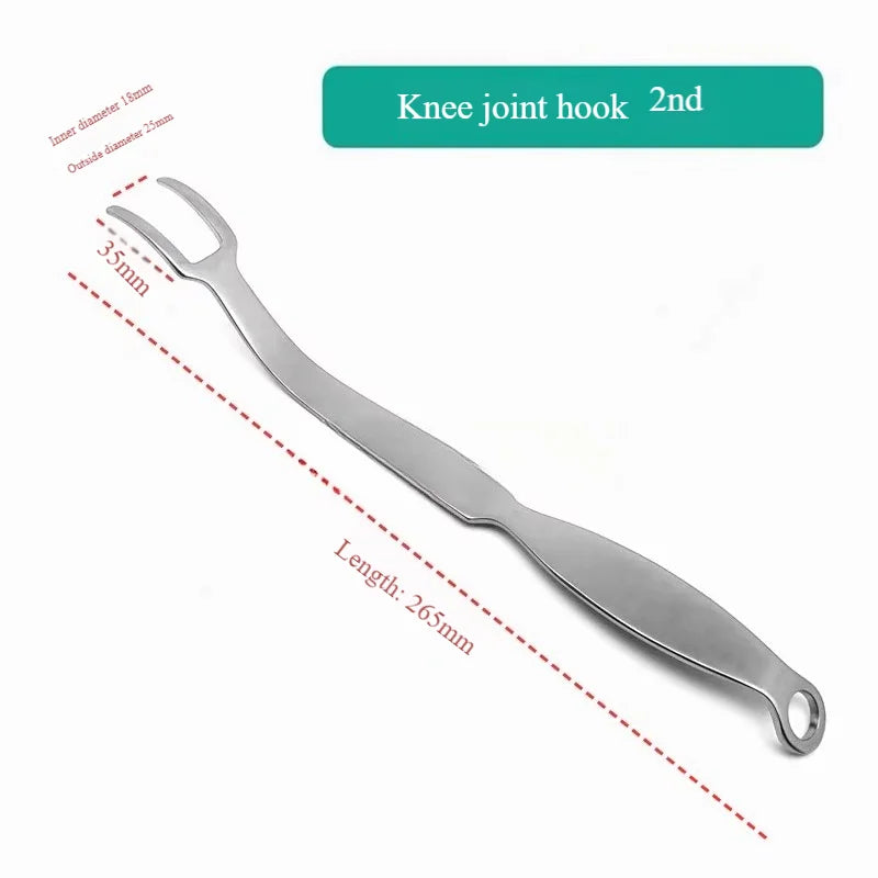 Veterinary Orthopedic Hip Joint Retractor,Surgical Hip Hook  (Hip 1-6#/Knee Retractor 1-5#/Acetabular Retract 7-18#)