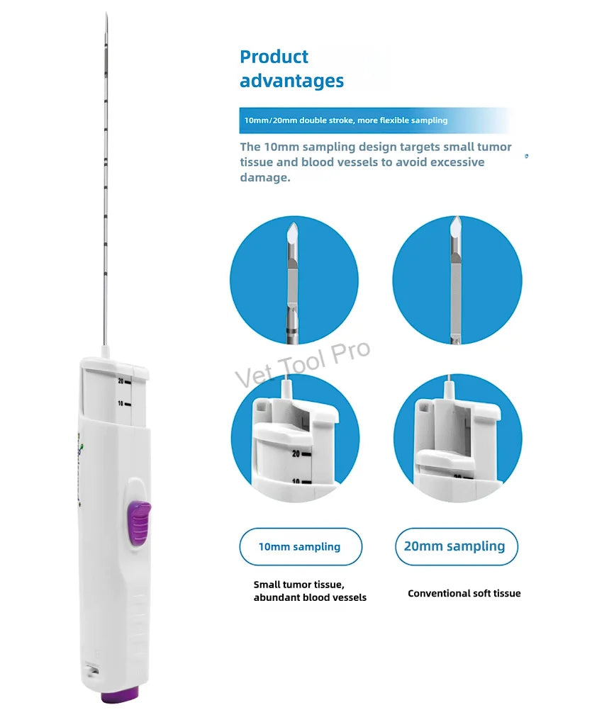 Disposable coaxial puncture needle kits, PTC imaging biopsy puncture needle, Auto and semi biopsy needles with coaxial needles
