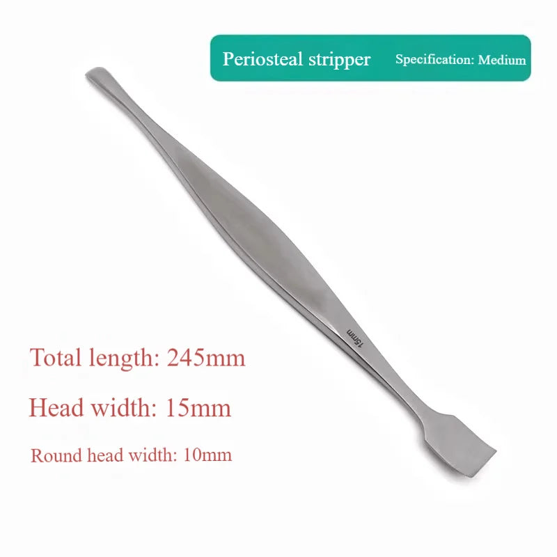 Surgical Orthopedic Elevator - Medical Grade Stainless Steel Periosteal Stripper