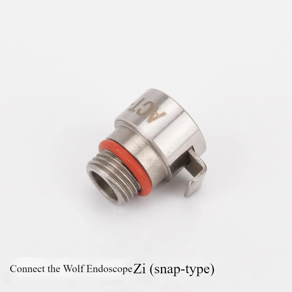 Endoscope hard mirror adapter, cold light source fiber guide beam of light adapter, Stokes wolf brand, Olympus connector