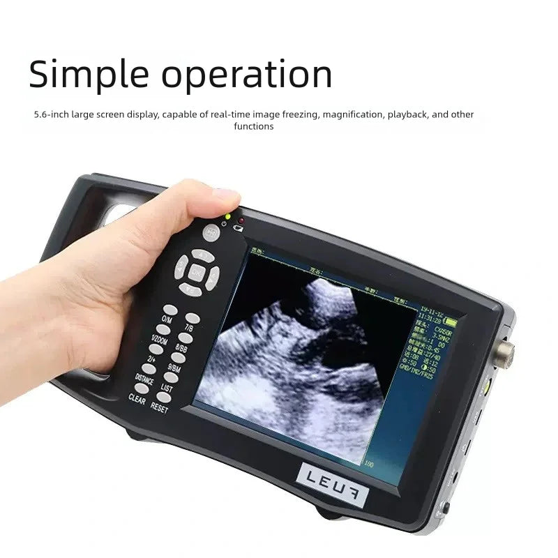 Veterinary Ultrasound ,6.5MHz probe for Horses/Swine/Equine/Bovine/Sheep/goat/camel,Veterinary Equipment, animal pregnancy test
