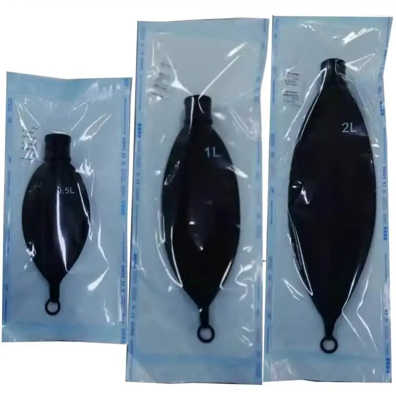 latex reinforced airbag, thickened simulated lung breathing airbag 0.25--30 L,Reusable, Fits All Ventilators Anesthesia Machine