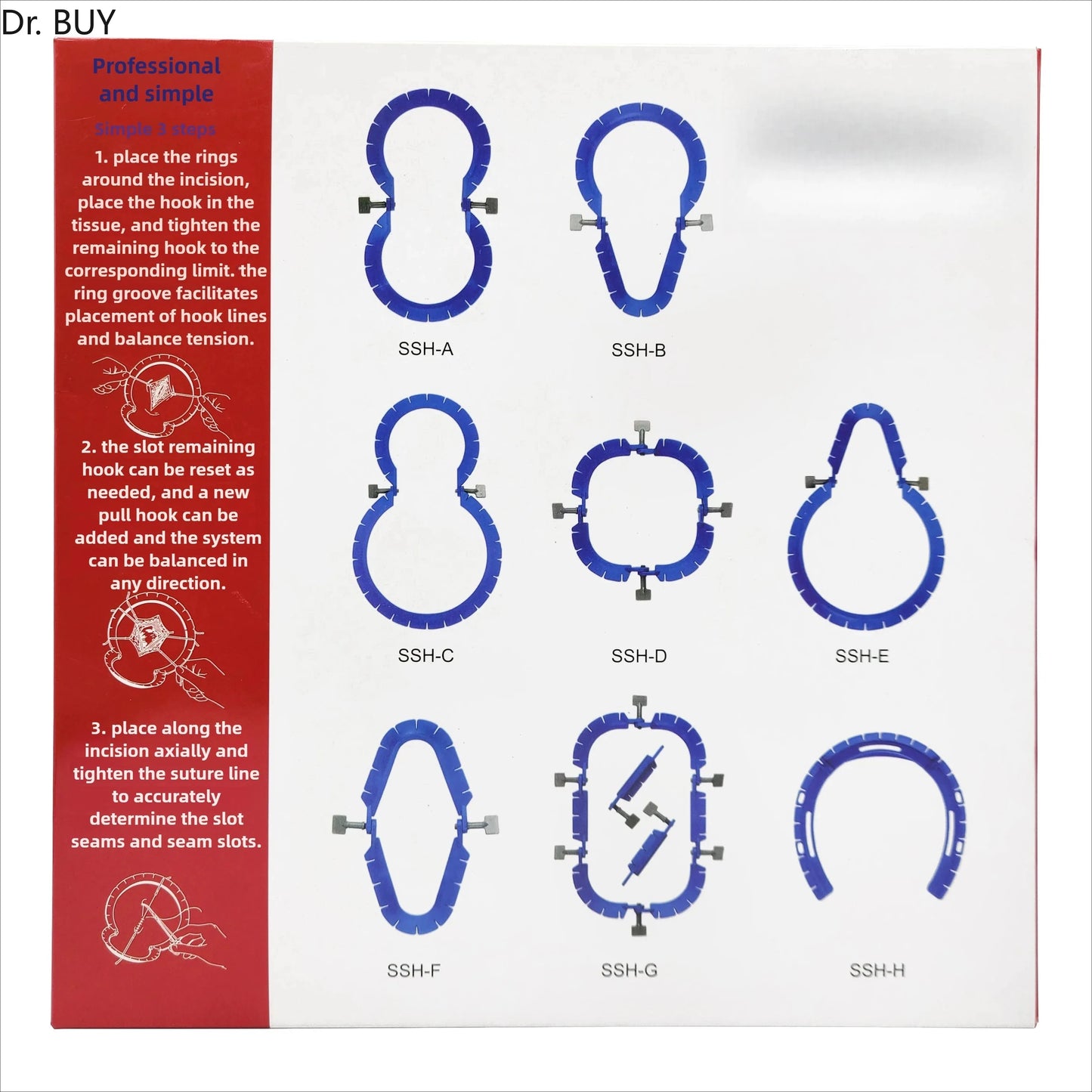 Disposable Surgical Retractor , Disc Skin Ring Retractor Saison