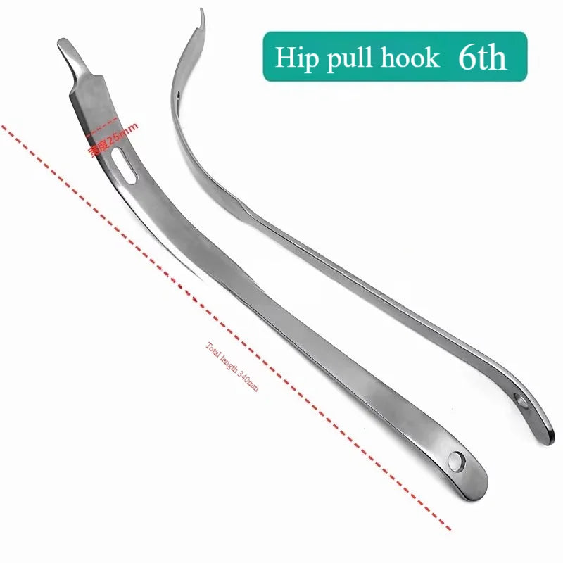 Veterinary Orthopedic Hip Joint Retractor,Surgical Hip Hook  (Hip 1-6#/Knee Retractor 1-5#/Acetabular Retract 7-18#)
