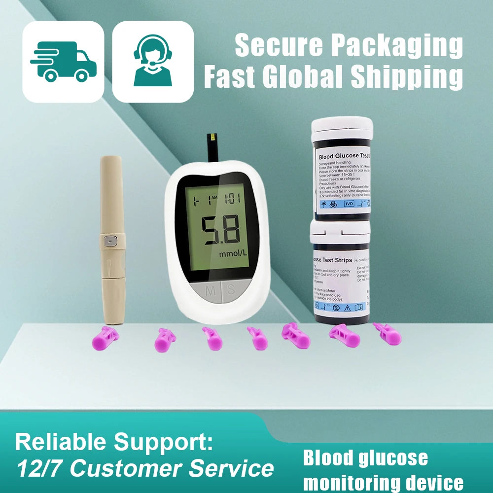 Veterinary Glucose Meter, Accurate & Needle-Free, Fully Automatic for Home Use