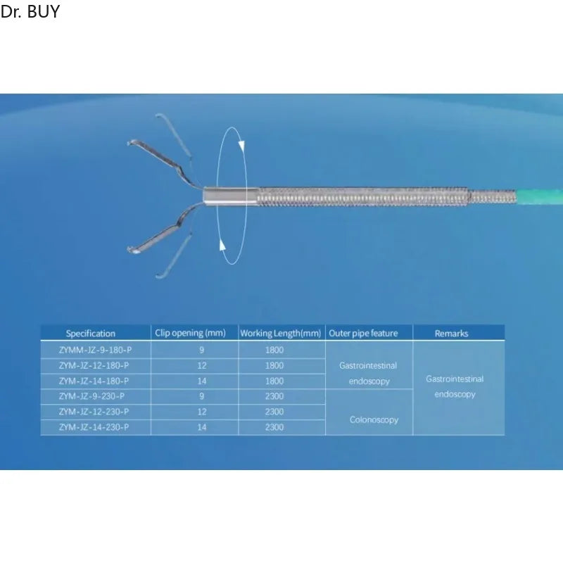 Endoscope HEMOCLIPS,  Endoscopy Diagnosis And Treatment Accessories，Disposable endoscope clip device