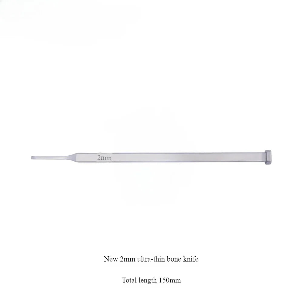 Orthopedic Ultra-Thin Osteotome with Trochlear Groove Deepening System，Stainless Steel,2~15mm,