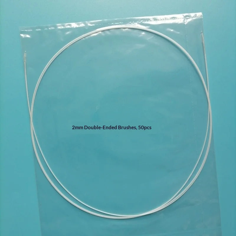 flexible endoscopy cleaning brush, dual head  ultra-fine endoscope clean brush