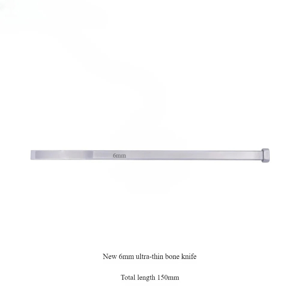 Orthopedic Ultra-Thin Osteotome with Trochlear Groove Deepening System，Stainless Steel,2~15mm,