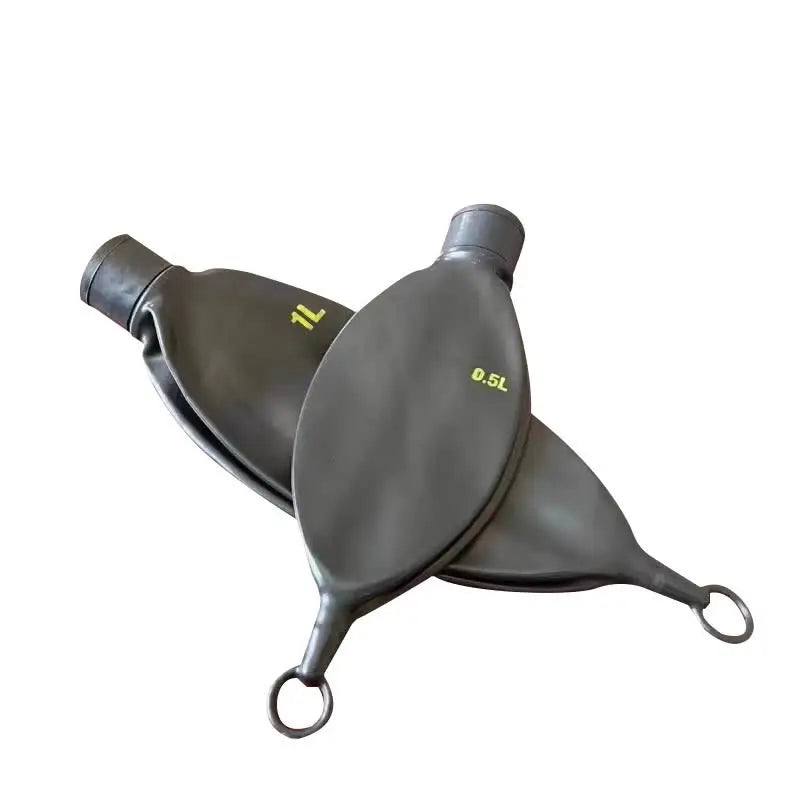 latex reinforced airbag, thickened simulated lung breathing airbag 0.25--30 L,Reusable, Fits All Ventilators Anesthesia Machine