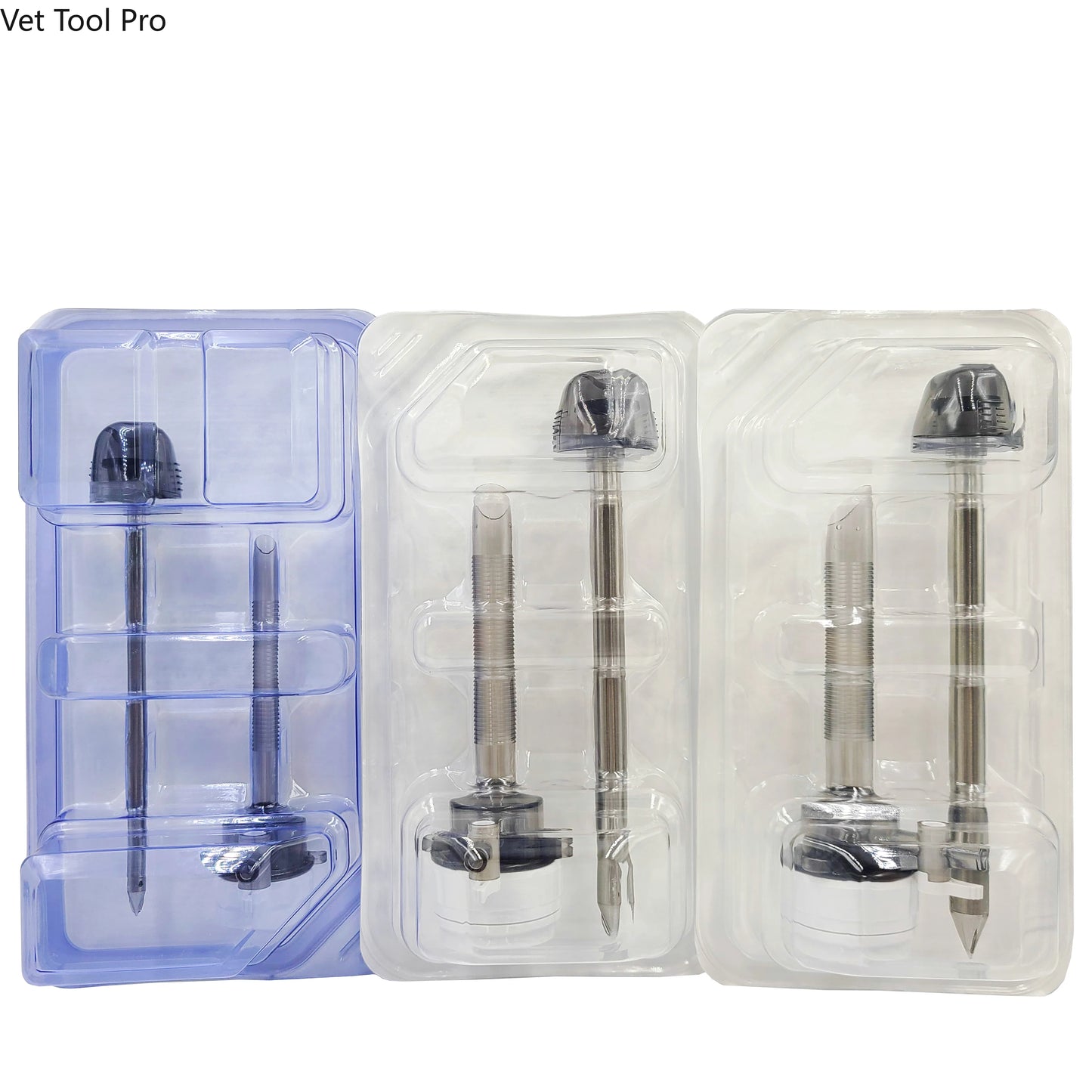 5 pieces laparoscopic trocar, 12mm laparoscopy trocares, 10mm plastic trocar, 5mm Surgical trocars